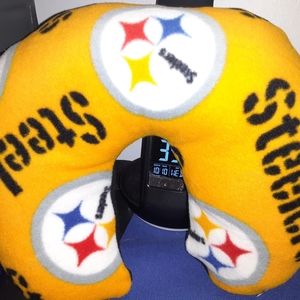 Steelers Fleece Adult size Neck pillows